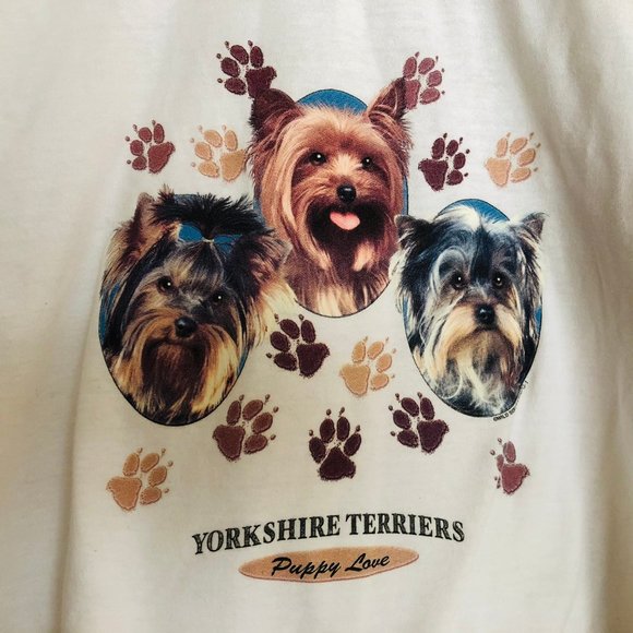 1990's Yorkie Crop Top - Picture 2 of 2